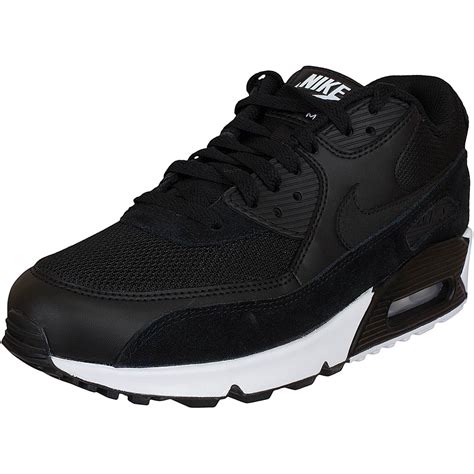 nike air max schwarz weiß 90 37